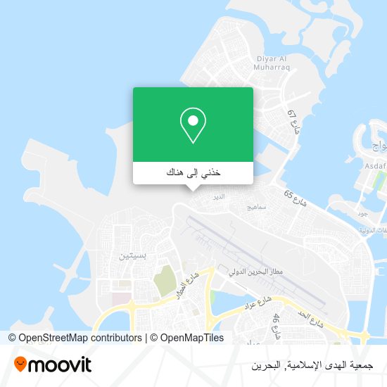 خريطة جمعية الهدى الإسلامية