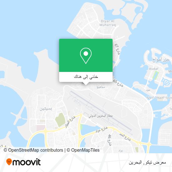 خريطة معرض تيكو