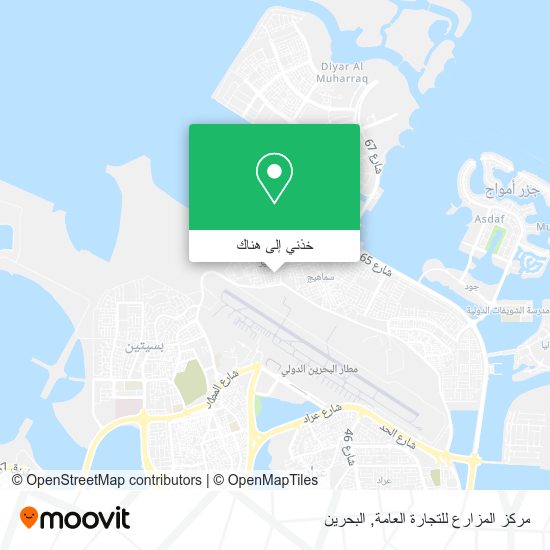 خريطة مركز المزارع للتجارة العامة