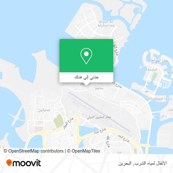 خريطة الأنفال لمياه الشرب