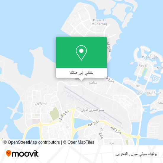 خريطة بوتيك سيتي مون
