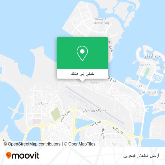خريطة أرض الطعام