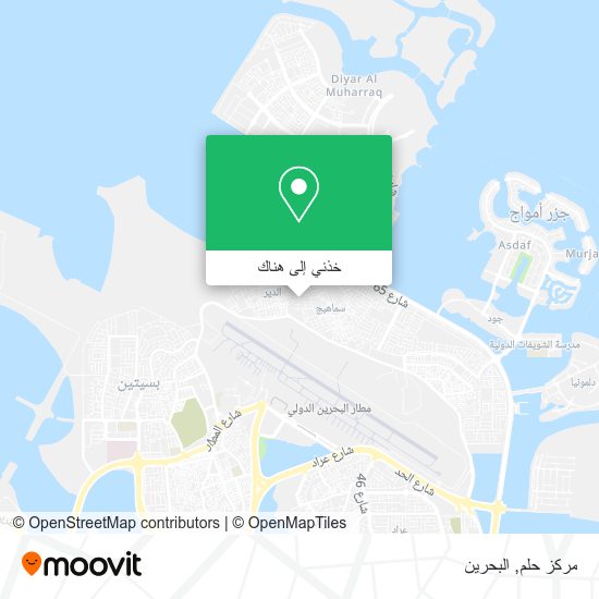 خريطة مركز حلم