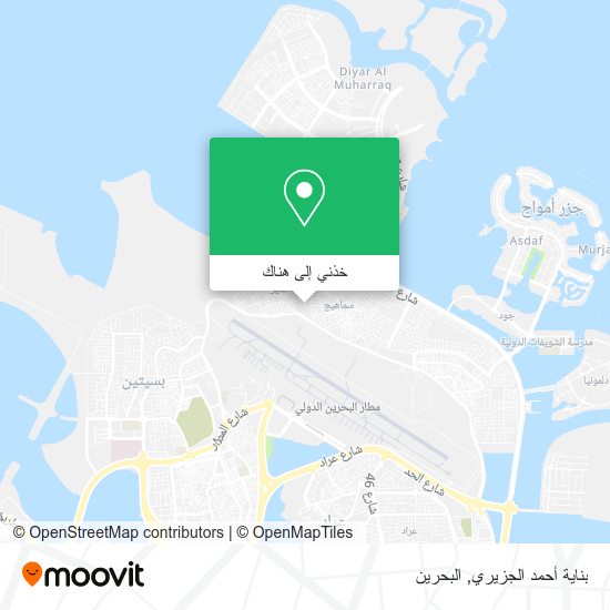 خريطة بناية أحمد الجزيري