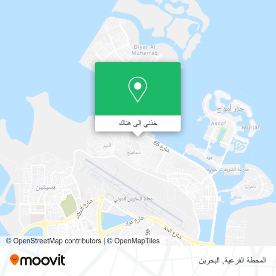 خريطة المحطة الفرعية