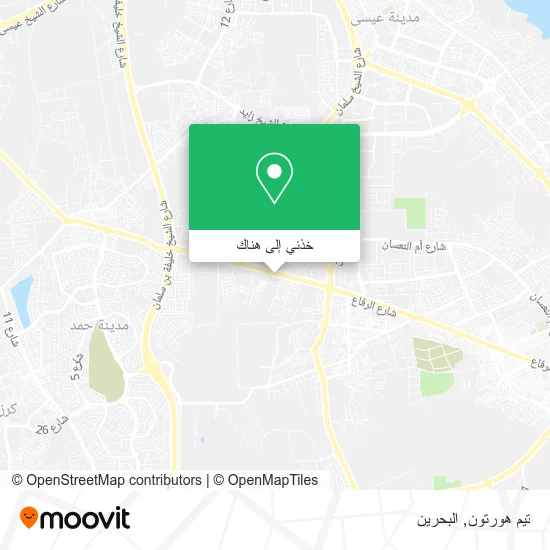 خريطة تيم هورتون
