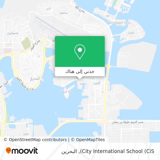 خريطة City International School (CiS)