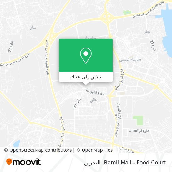 خريطة Ramli Mall -  Food Court