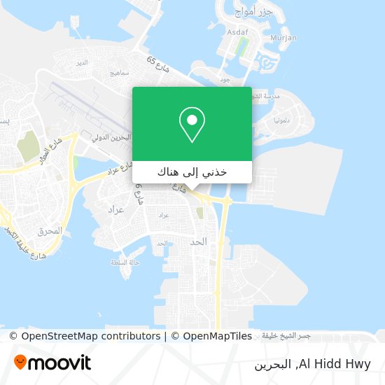 خريطة Al Hidd Hwy