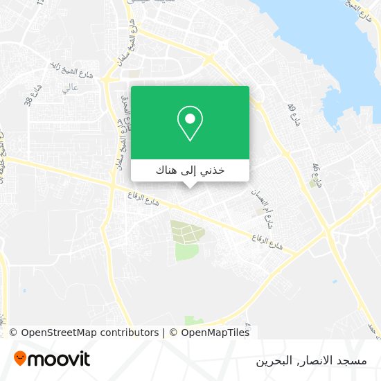 خريطة مسجد الانصار