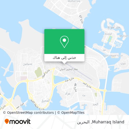 خريطة Muharraq Island