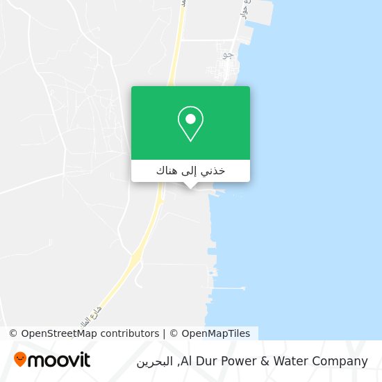 خريطة Al Dur Power & Water Company