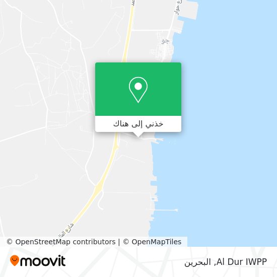 خريطة Al Dur IWPP