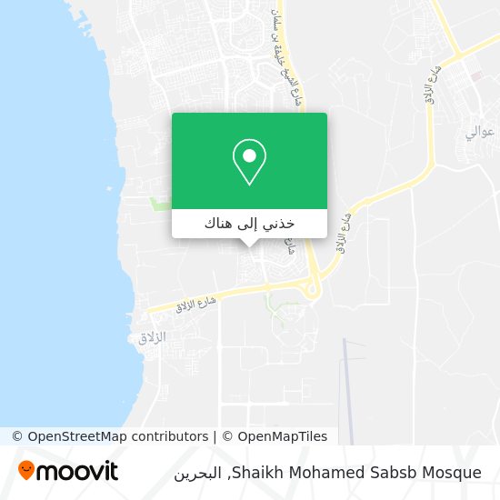 خريطة Shaikh Mohamed Sabsb Mosque