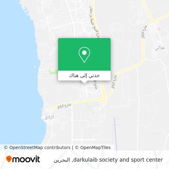 خريطة darkulaib society and sport center