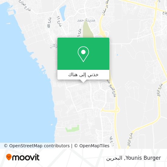 خريطة Younis Burger