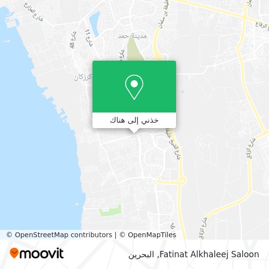 خريطة Fatinat Alkhaleej Saloon
