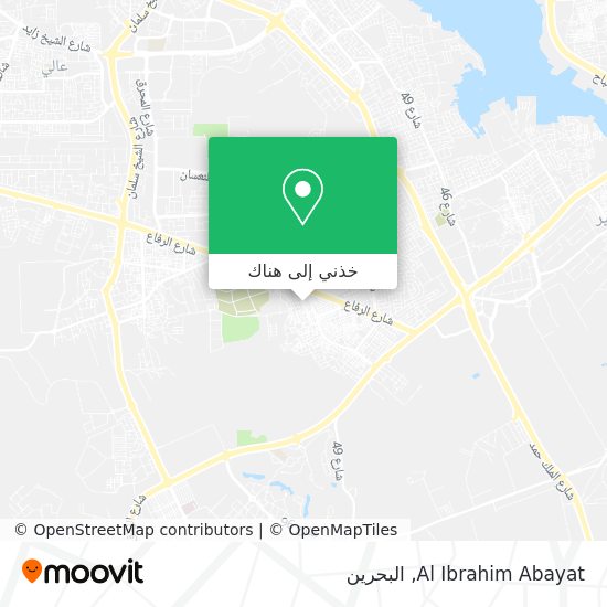 خريطة Al  Ibrahim Abayat