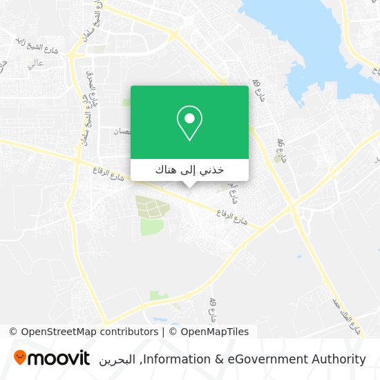 خريطة Information & eGovernment Authority