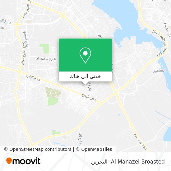 خريطة Al Manazel Broasted