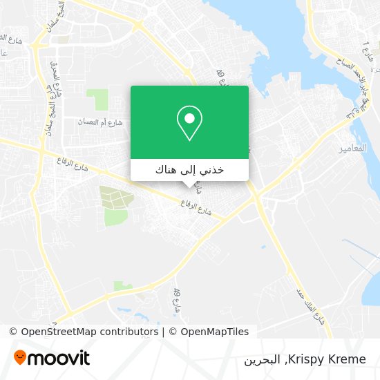 خريطة Krispy Kreme