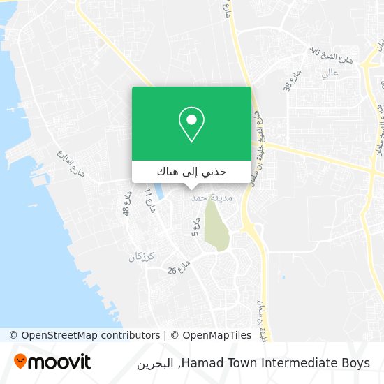 خريطة Hamad Town Intermediate Boys