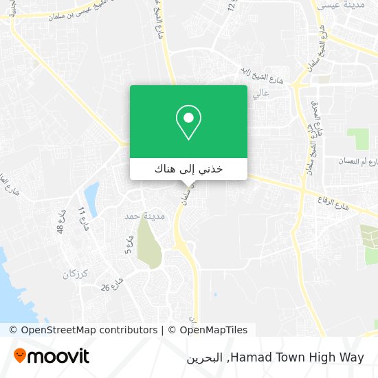 خريطة Hamad Town High Way