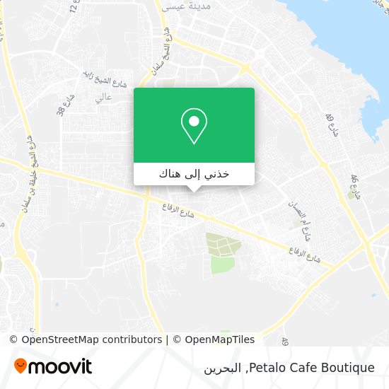 خريطة Petalo Cafe Boutique