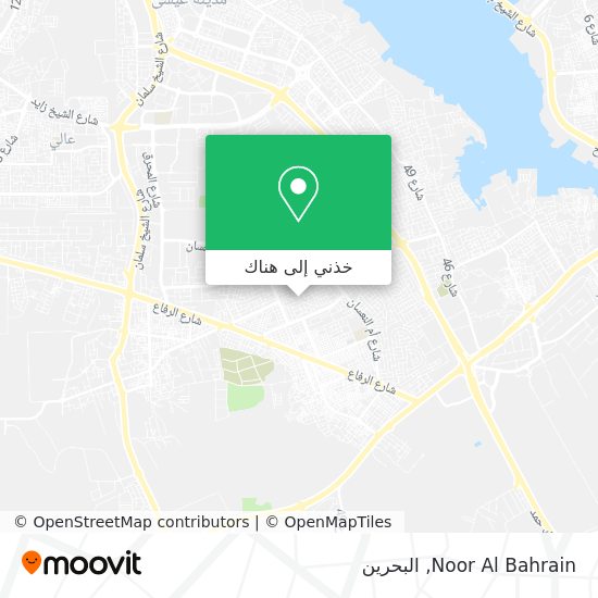 خريطة Noor Al Bahrain