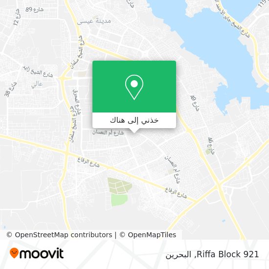 خريطة Riffa Block 921