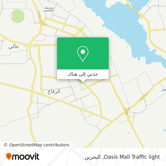 خريطة Oasis Mall Traffic light
