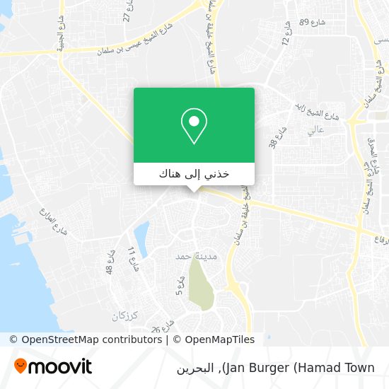 خريطة Jan Burger (Hamad Town)