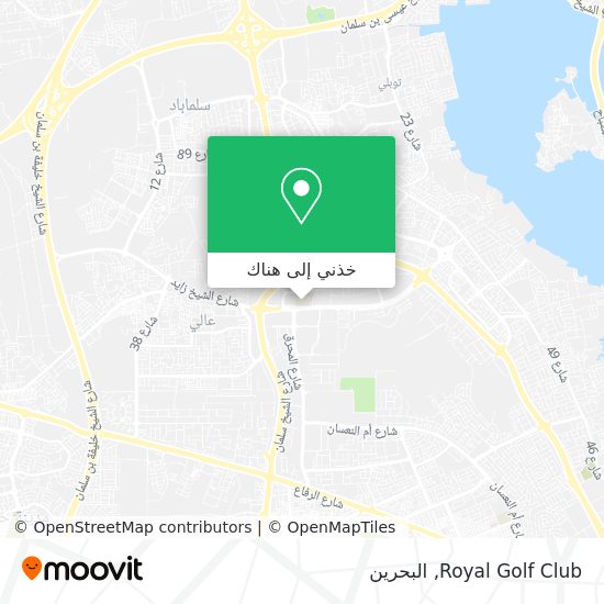 خريطة Royal Golf Club