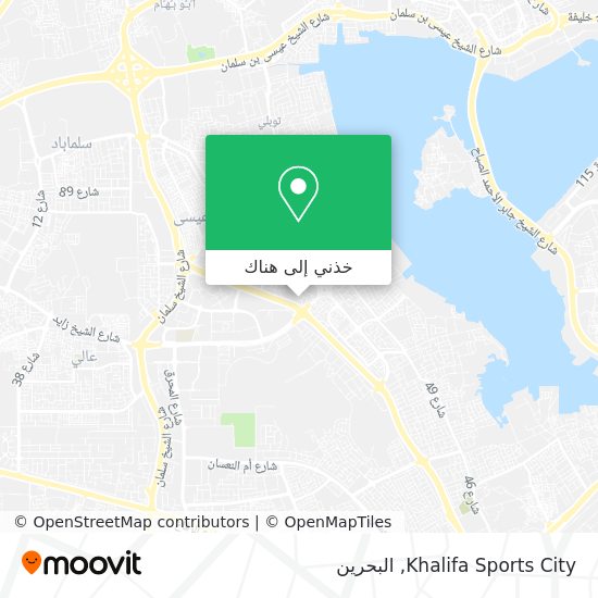 خريطة Khalifa Sports City