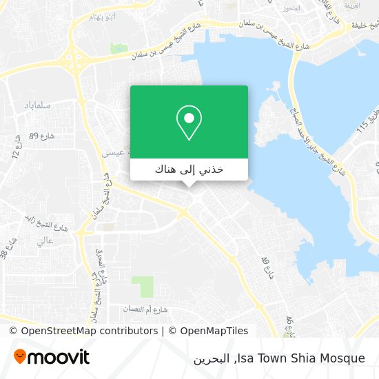 خريطة Isa Town Shia Mosque