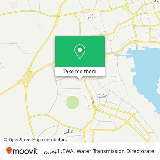 خريطة EWA, Water Transmission Directorate