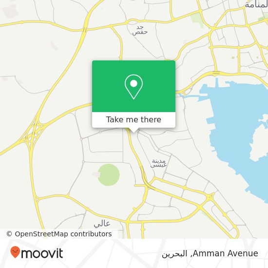 خريطة Amman Avenue