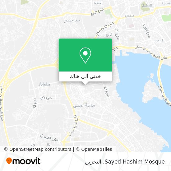 خريطة Sayed Hashim Mosque
