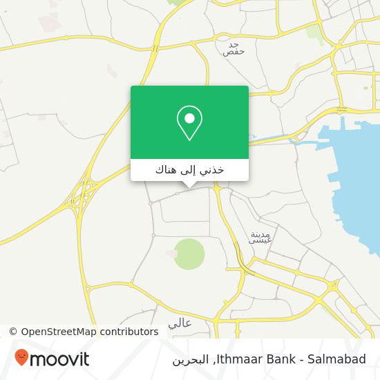 خريطة Ithmaar Bank - Salmabad