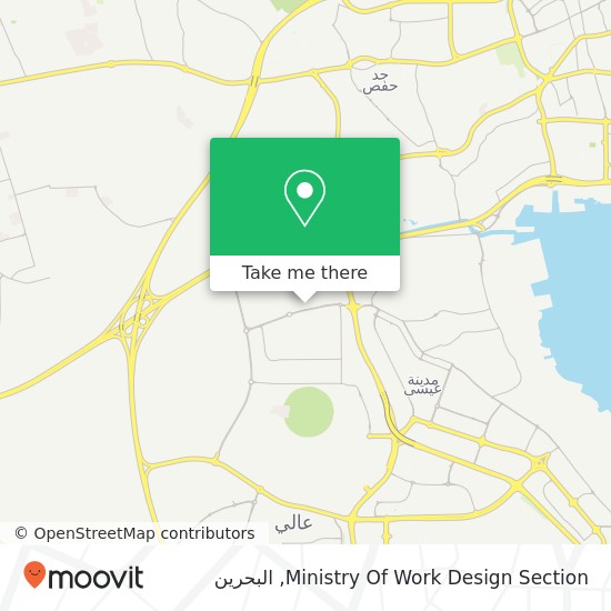 خريطة Ministry Of Work Design Section