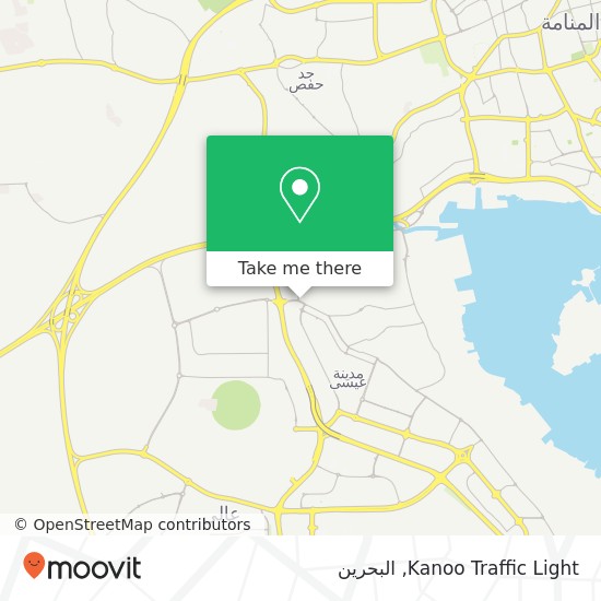 خريطة Kanoo Traffic Light