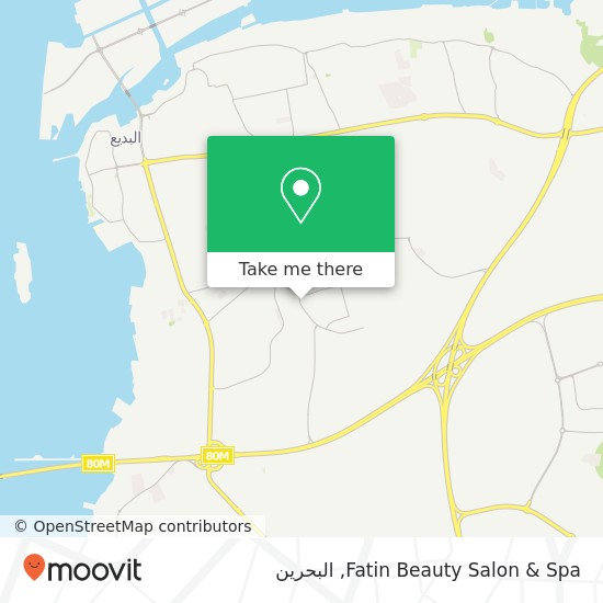 خريطة Fatin Beauty Salon & Spa