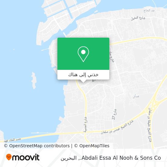 خريطة Abdali Essa Al Nooh & Sons Co.