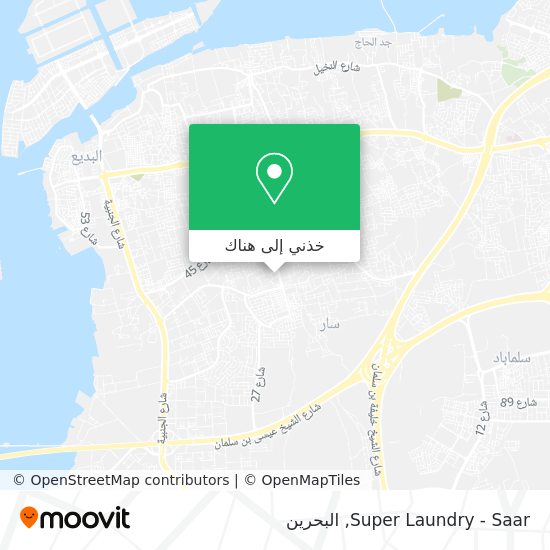 خريطة Super Laundry - Saar