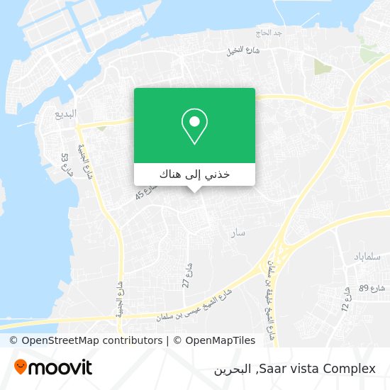 خريطة Saar vista Complex