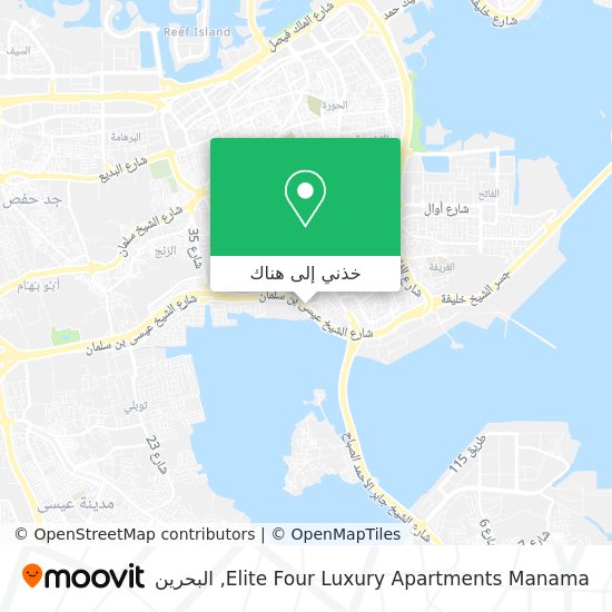 خريطة Elite Four Luxury Apartments Manama