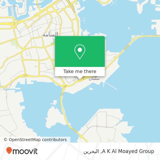 خريطة A K Al Moayed Group