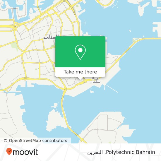 خريطة Polytechnic Bahrain