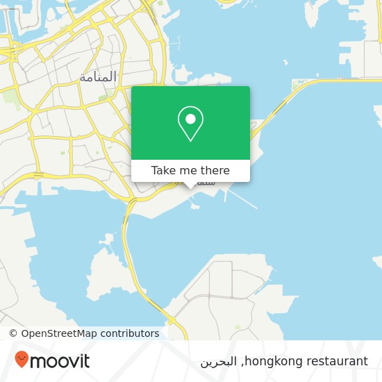 خريطة hongkong restaurant