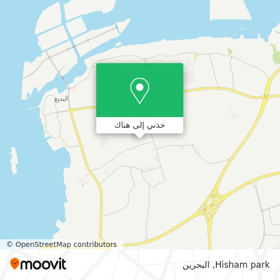 خريطة Hisham park